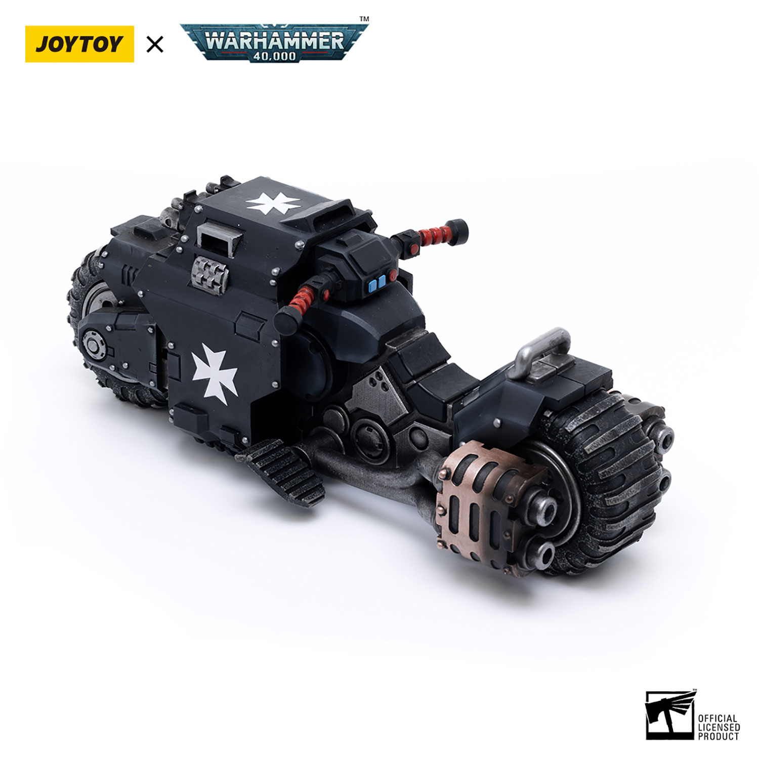 JOYTOY Warhammer 40K 1/18 Space Marines Templari Neri - Action Figure Modello Da Collezione, Dipinta A Mano