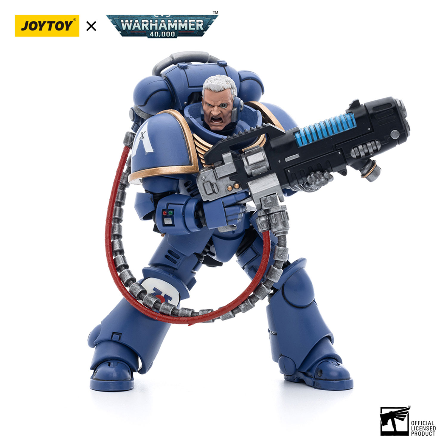 JoyToy Warhammer 40K Ultramarines Hellblasters Sergeant Ulaxes