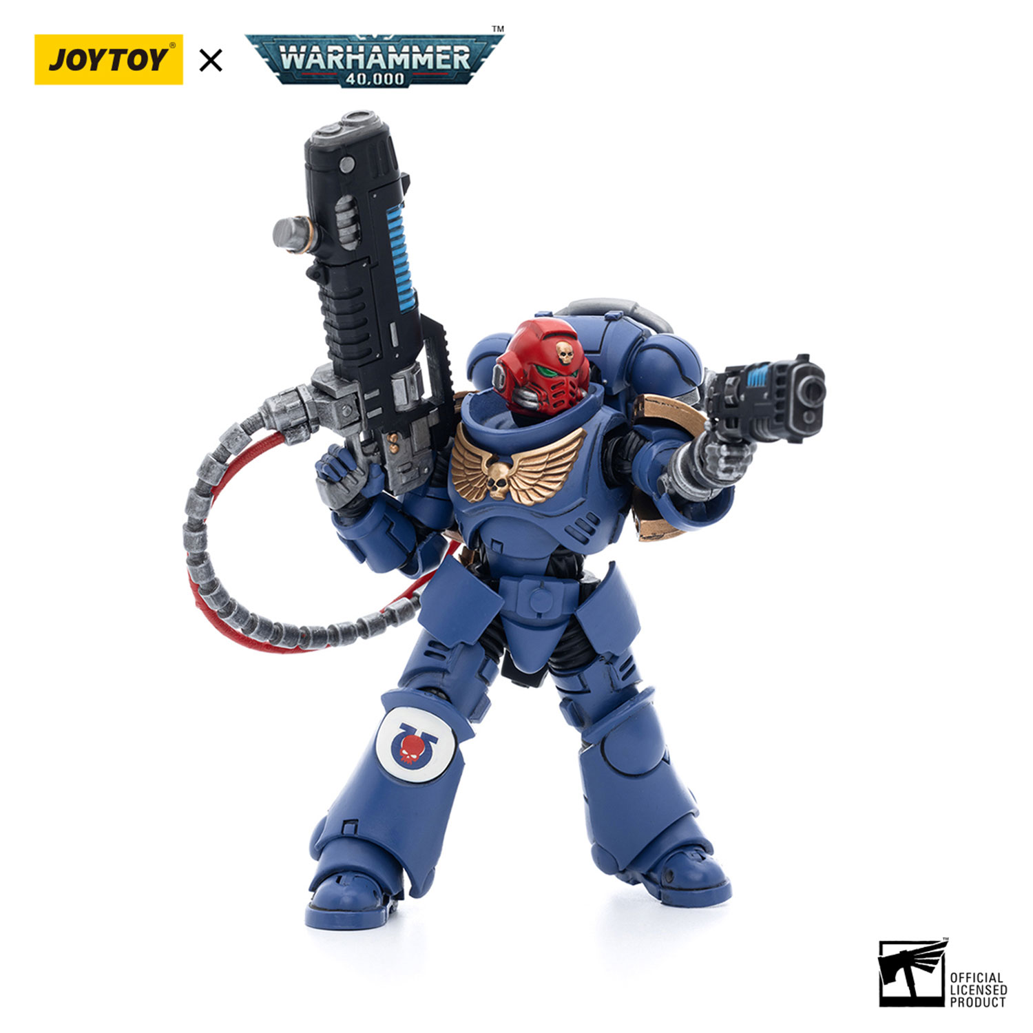 JoyToy Warhammer 40K Ultramarines Hellblasters Sergeant Ulaxes