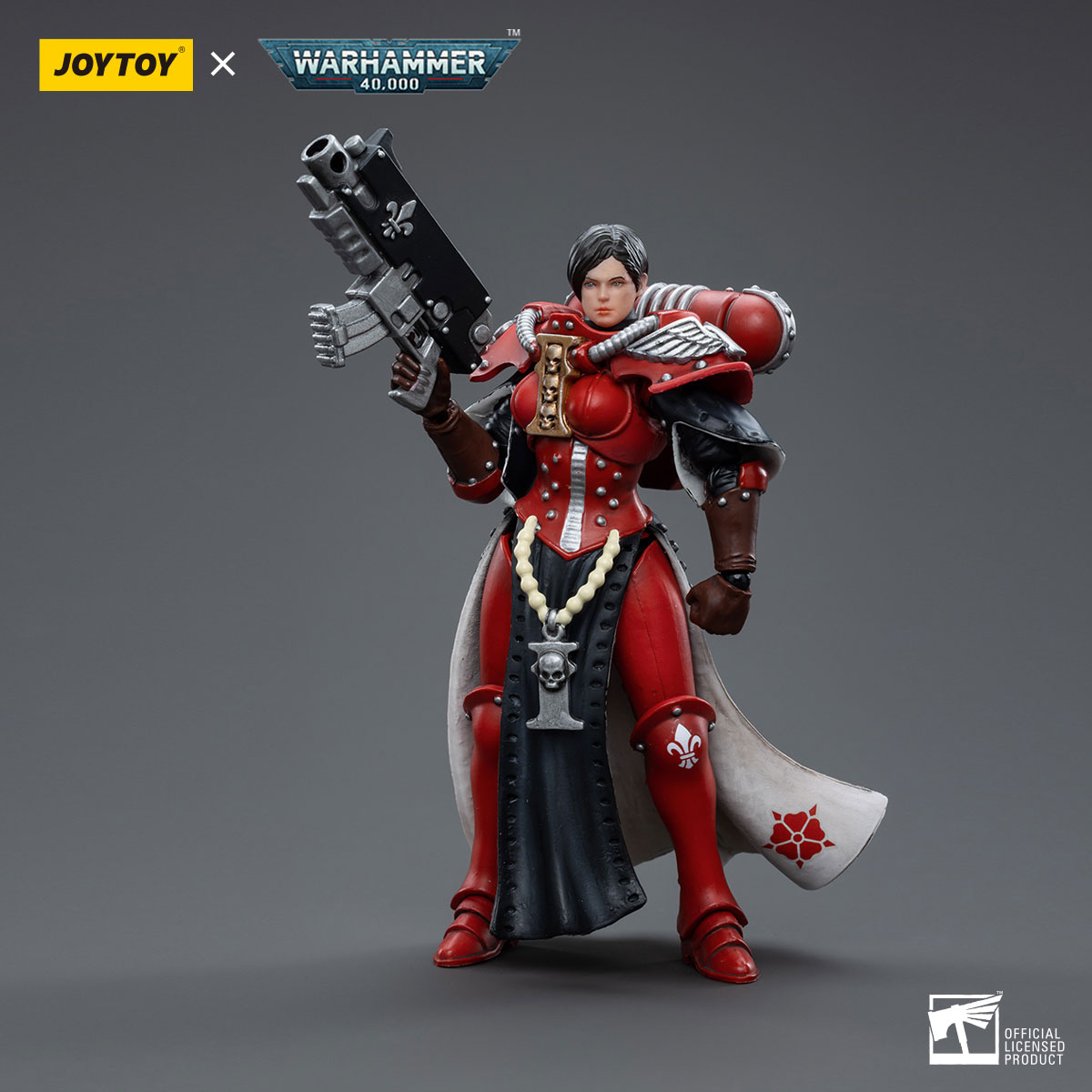 McFarlane - Warhammer 40000, Action Figure Adepta Sororitas Battle Sister (Order Of The Bloody Rose), 17,8 Cm, Wave 3