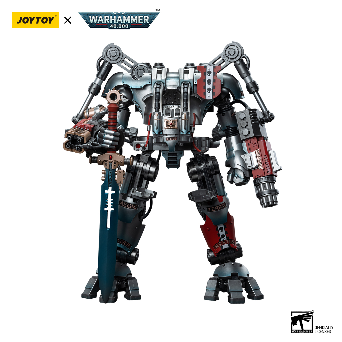 Games Workshop Warhammer 40k Grijze Ridders Nemesis Dreadknight – Gigantisch Episch Model 99120107017