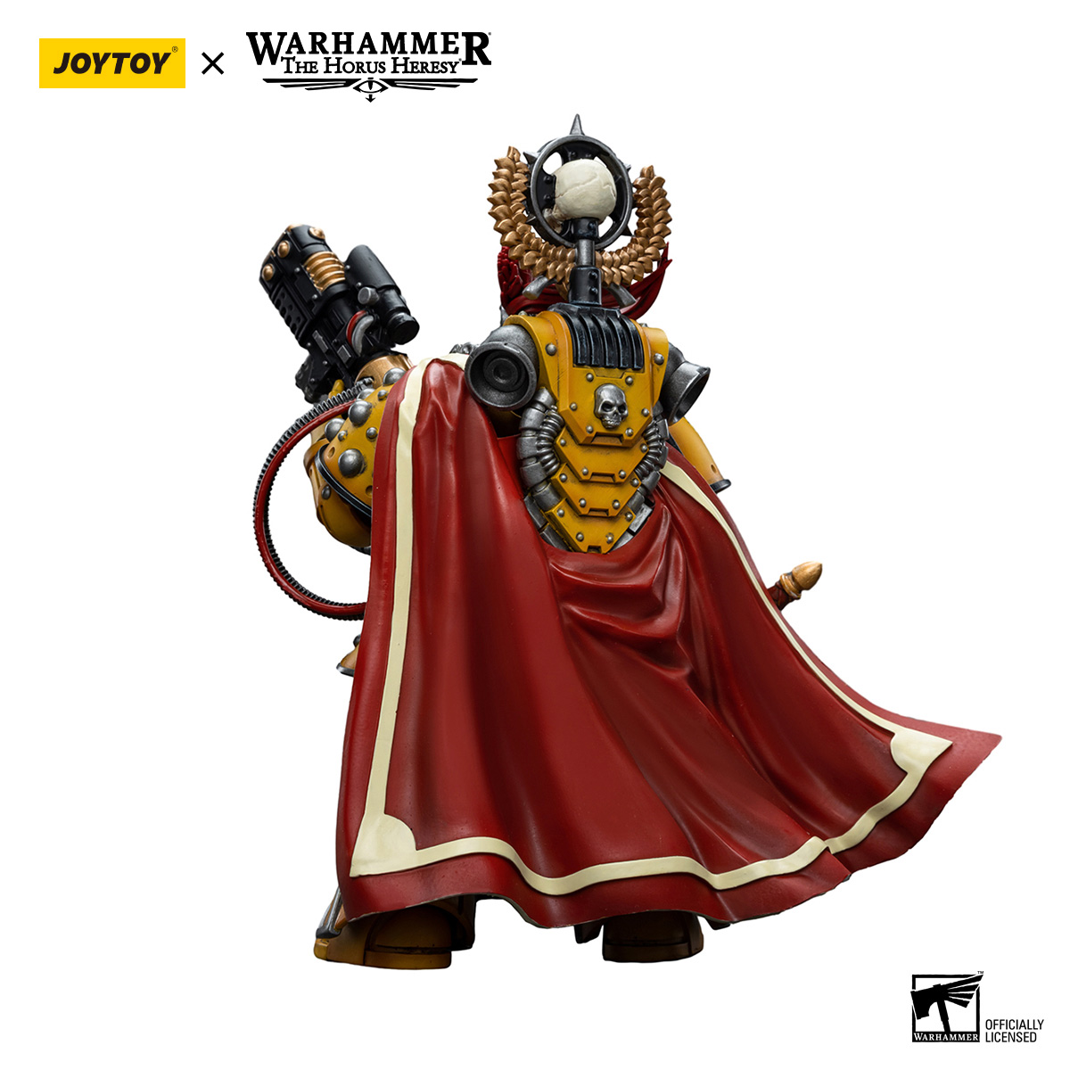 JoyToy Warhammer 40K: Imperial Fists Legion Praetor Con Spada Energetica – Action Figure 1:18