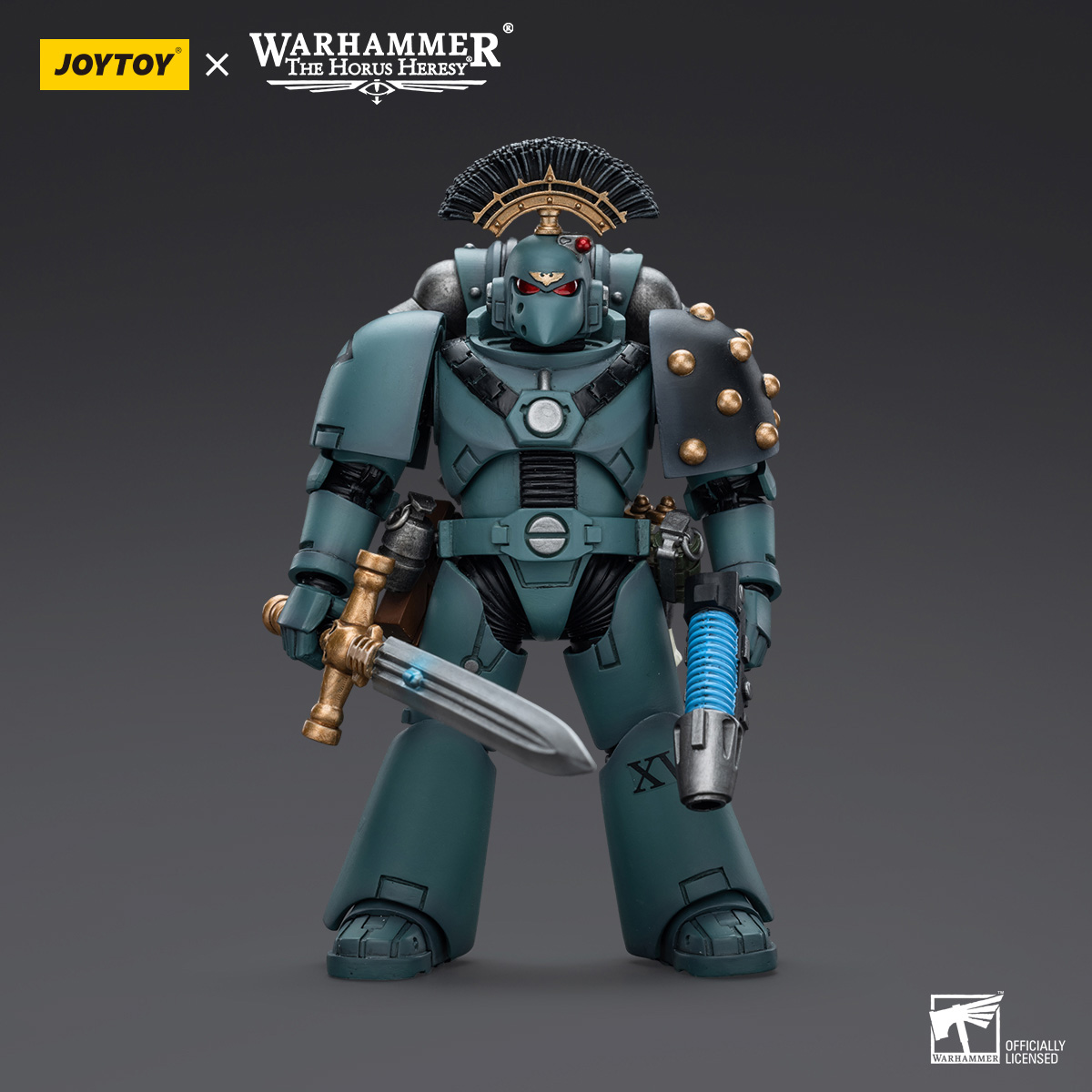 JOYTOY 1/18 Warhammer 40.000 - Sons Of Horus MKVI Tactical Squad - Set 5 Figure Da Collezione
