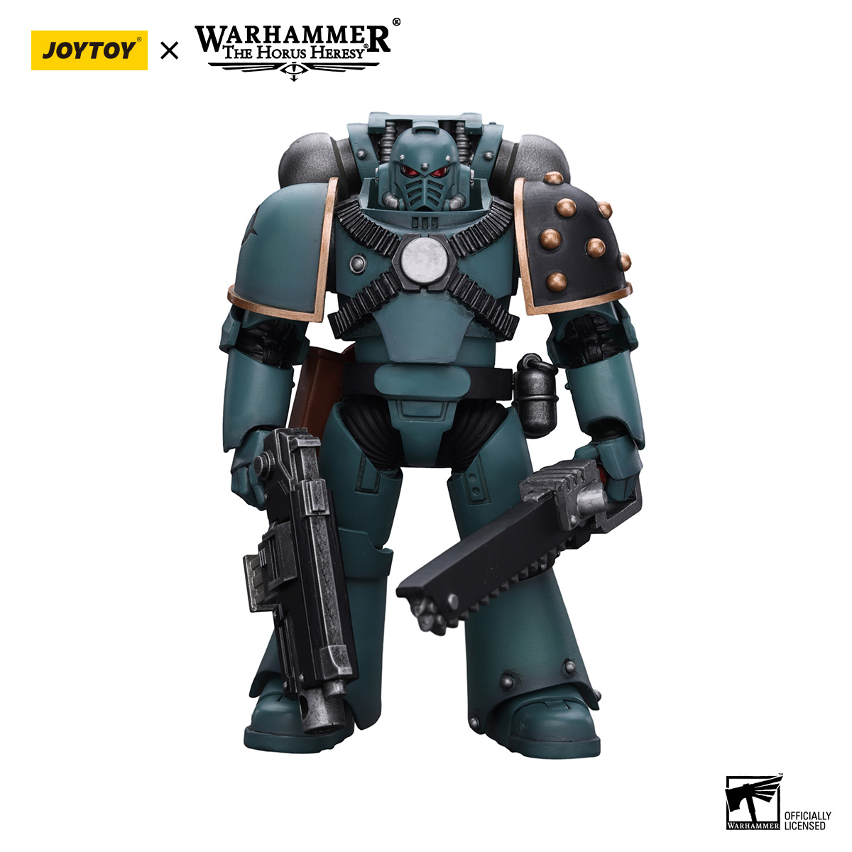 JoyToy Sons Of Horus MKIV Tactical Squad Sergeant With Power Fist - Space Marines