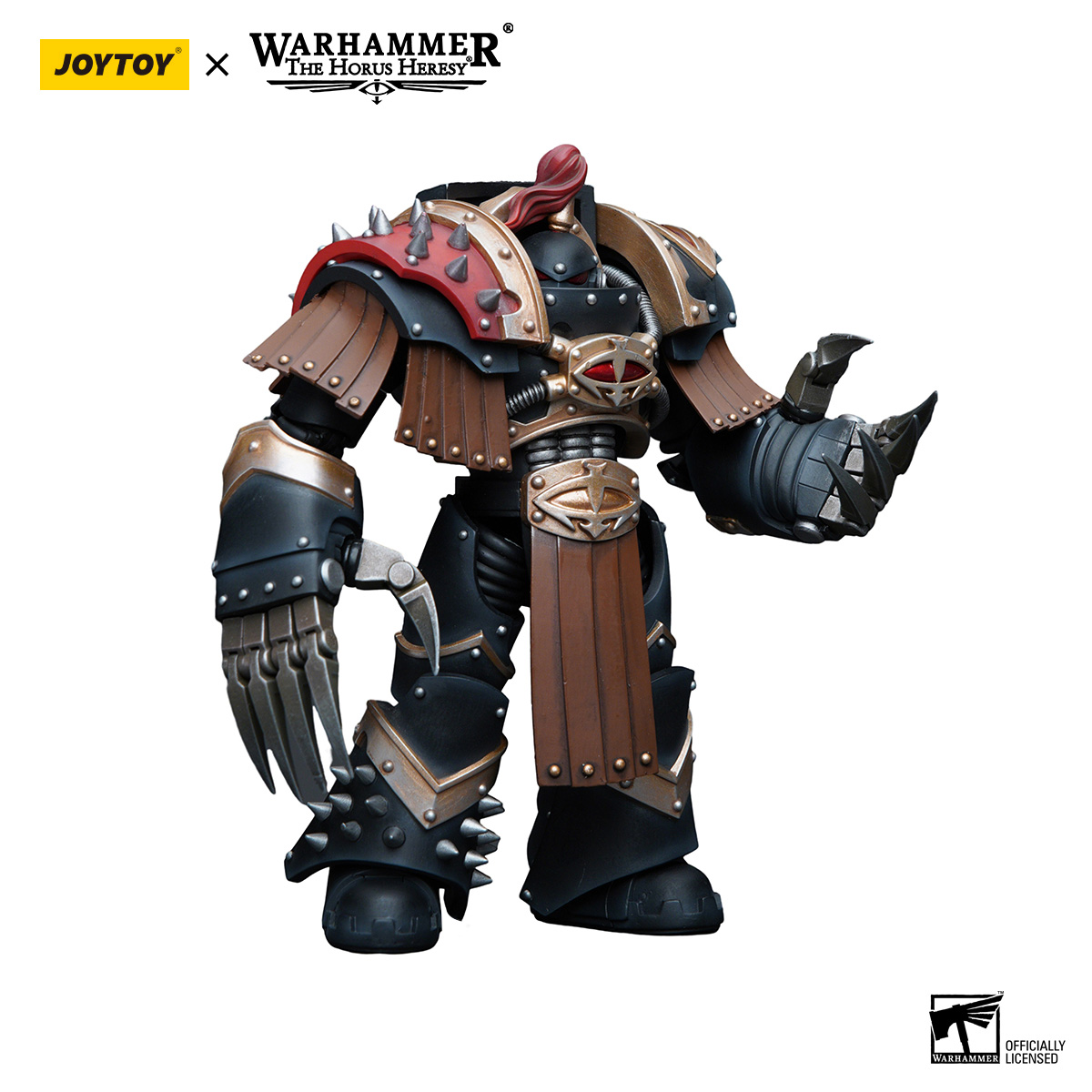 HiPlay JoyToy Warhammer 40K: Sons Of Horus Justaerin Terminator Con Ascia Carsoran - Figura 1:18, 136mm, Collezione - 2