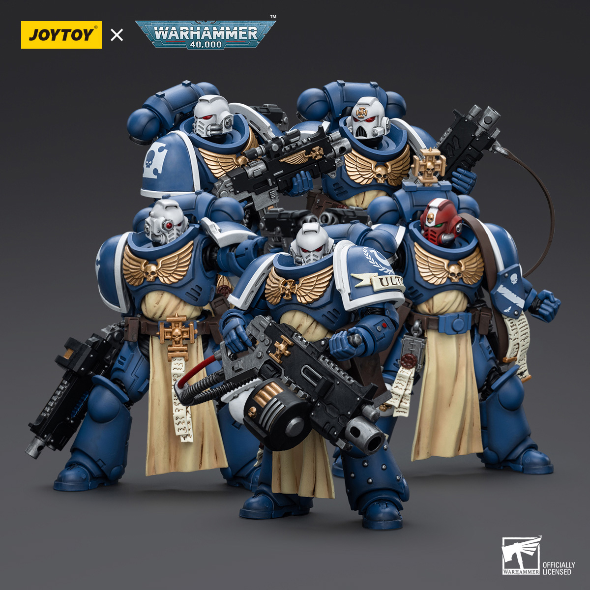 JOYTOY Warhammer Ultramarines Sternguard Veteran Action Figure JOYTOY Warhammer Ultramarines Sternguard Veteran Action Figure
