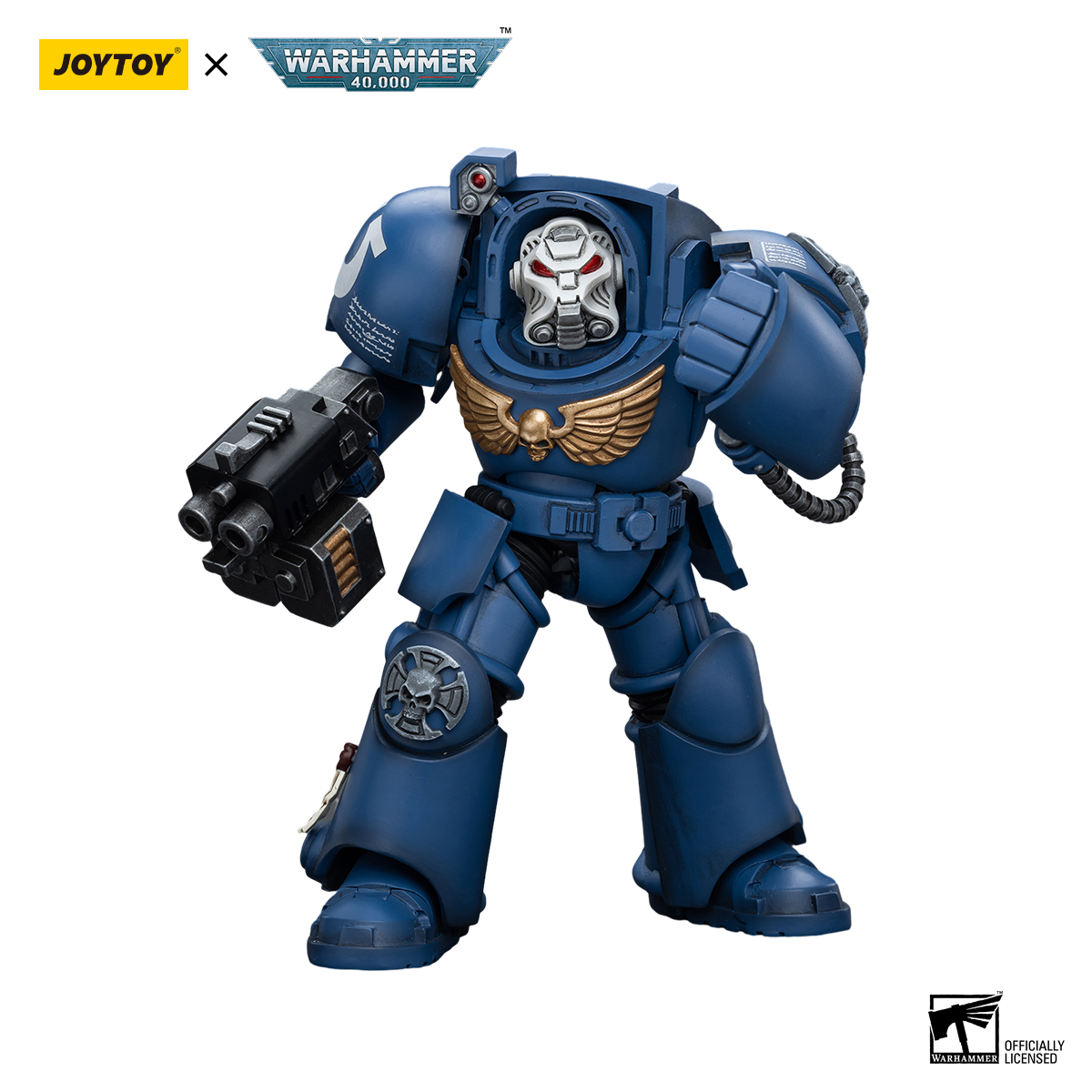 HiPlay JoyToy Warhammer 40K Ultramarines Terminator, Action Figure In Scala 1:18