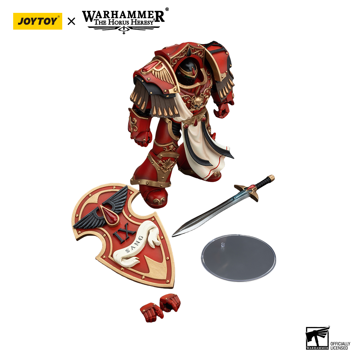 SU ORDINAZIONE Warhammer The Horus Heresy Action Figure 1/18 Blood Angels Crimson Paladins Squad Crimson Paladin 1 14 cm *PREZZO SPECIALE* main image 1