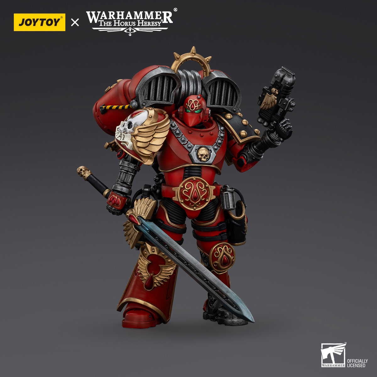 JOYTOY Warhammer 40K Blood Angels Dominion Zephon - Action Figure 1/18 Da Collezione
