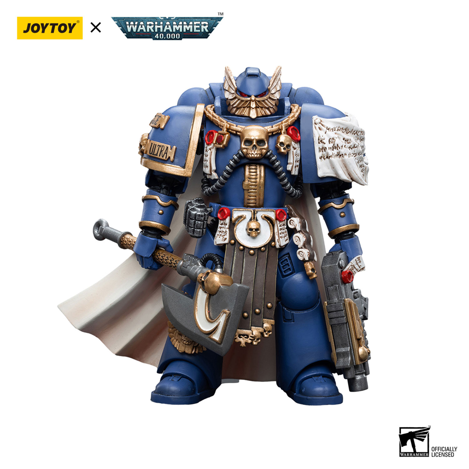 LEBOO JOYTOY × Warhammer 40k 1/18 Action Figure Ultramarines Honour Guard Capitolo Antica Joy Toy Figure