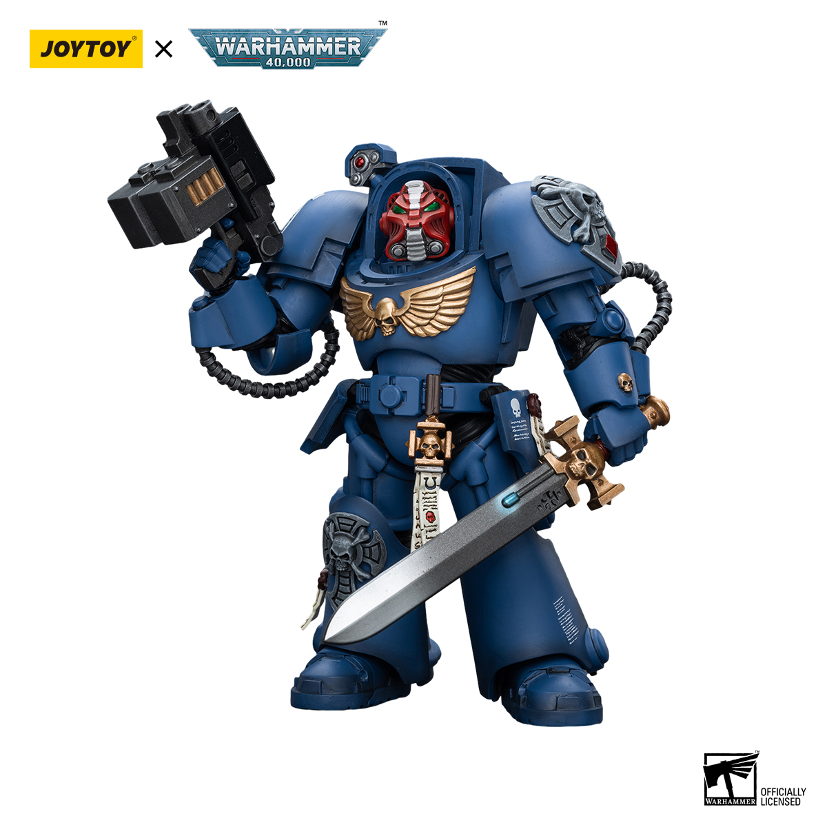 JOYTOY WARHAMMER 40K Ultramarines Terminator Squad