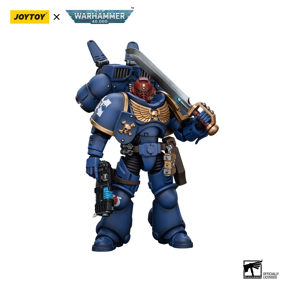 WARHAMMER 40K Ultramarines Jump Pack Intercessors Squad Figure