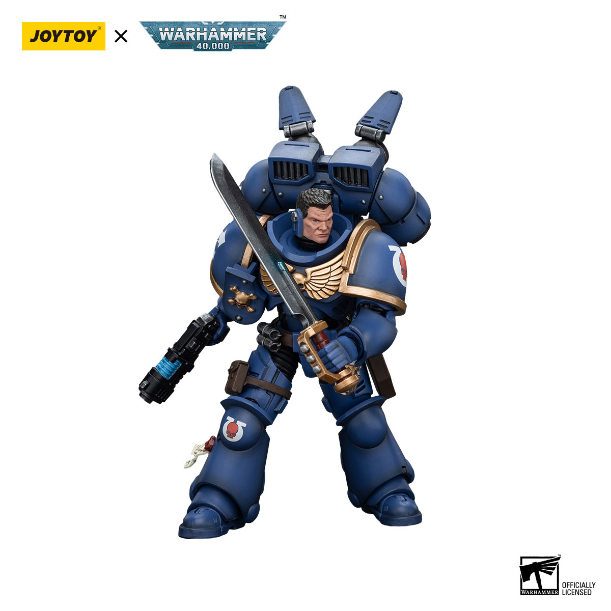 WARHAMMER 40K Ultramarines Jump Pack Intercessors Squad Figure