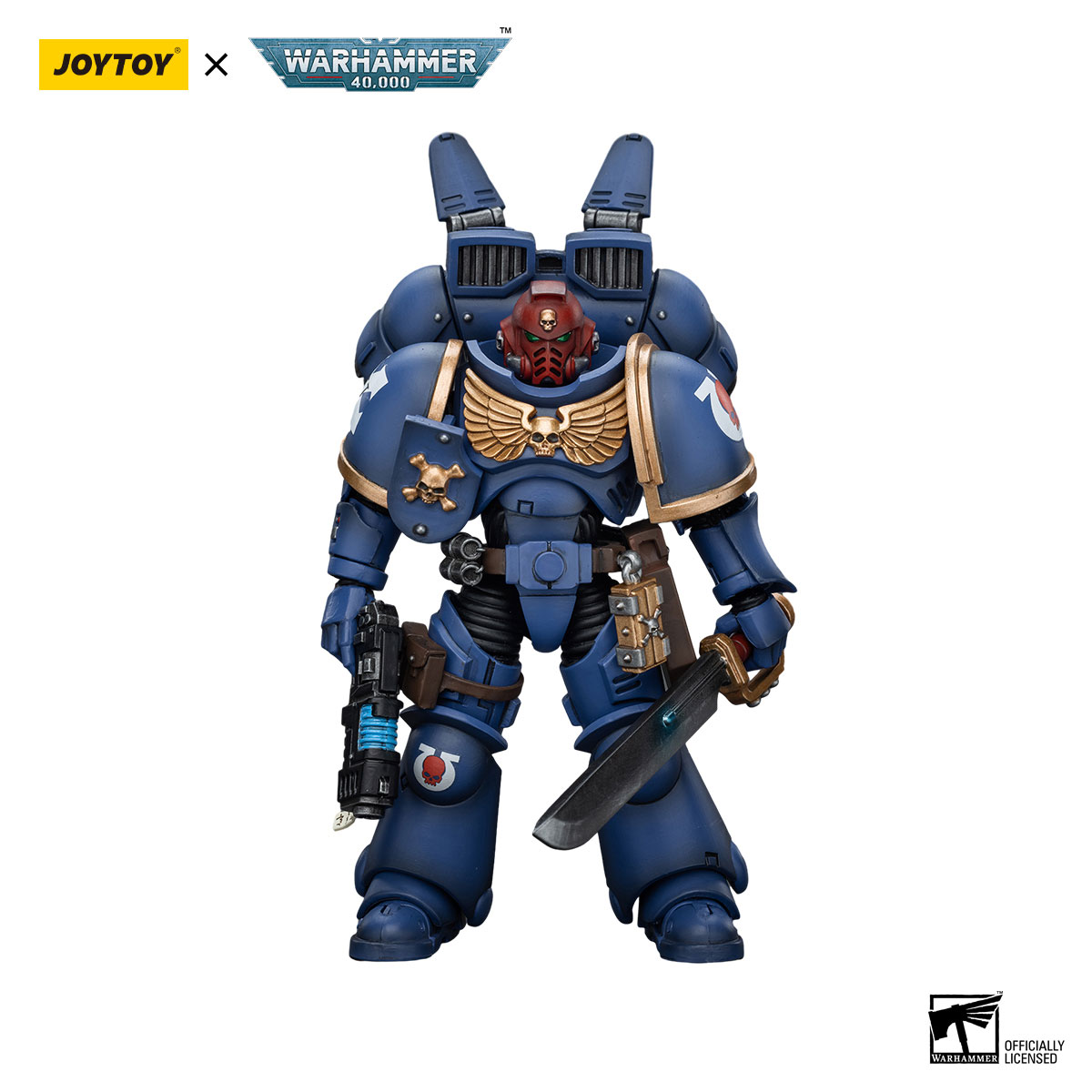 WARHAMMER 40K Ultramarines Jump Pack Intercessors Squad Figure