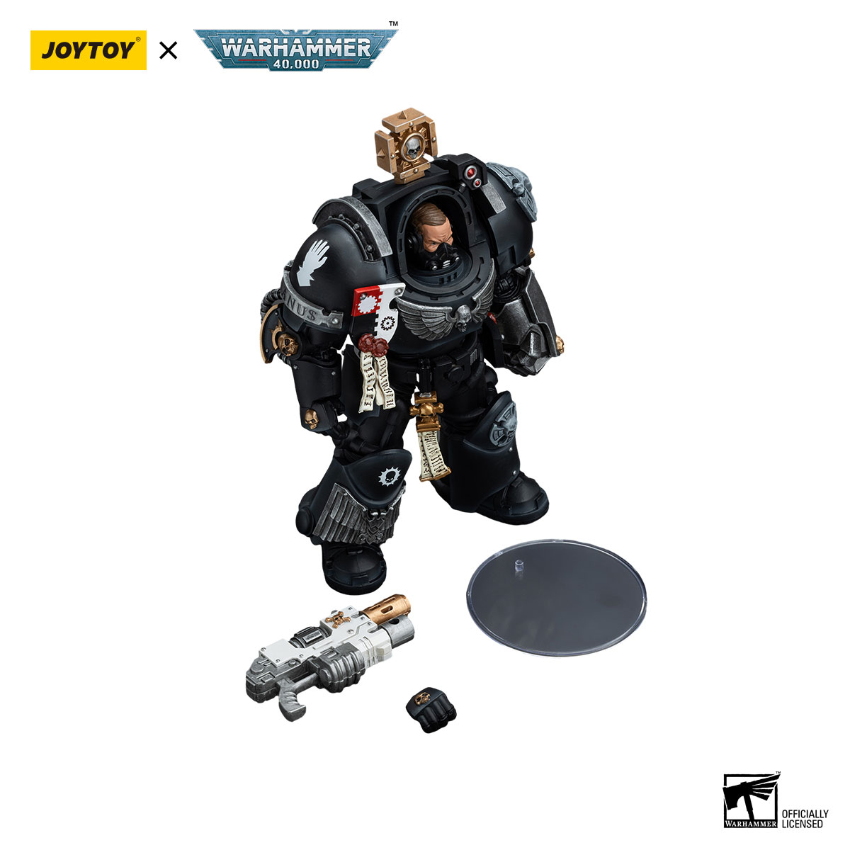 JoyToy Warhammer 40k: Iron Hands Captain In Terminator Armour - Action Figure Scala 1:18