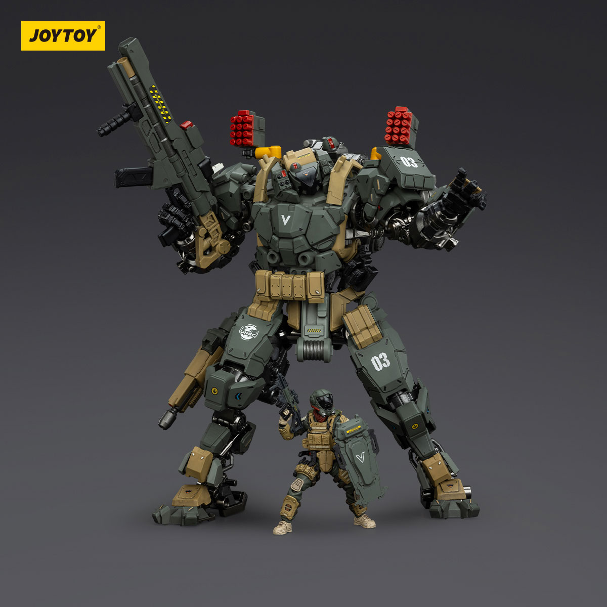 JOYTOY Battle For the Stars Tyrant Squad-03 Tactical Type Action Mecha