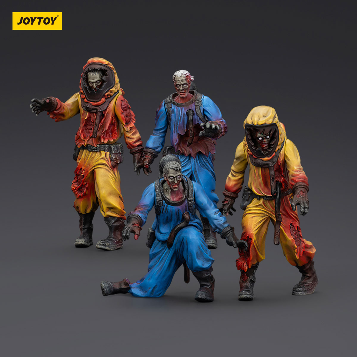 JOYTOY Dark Source Zombie Figure Biochemical Lab Team