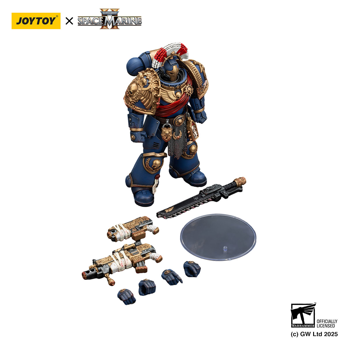 JOYTOY Warhammer Ultramarines Relic Secundus Armour with Artificer