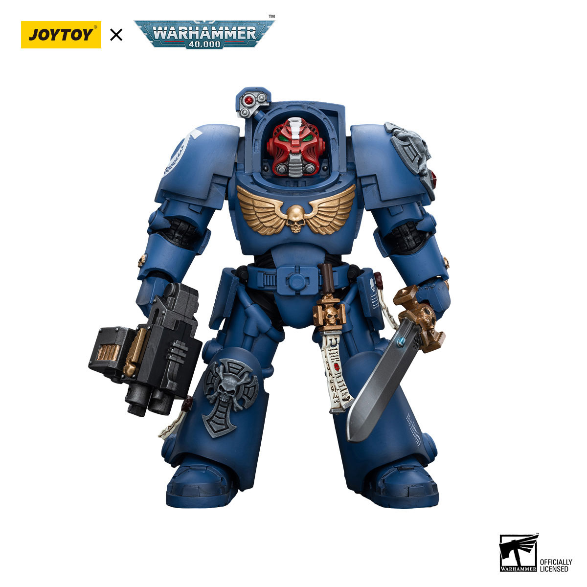 JOYTOY WARHAMMER 40K Ultramarines Terminator Squad