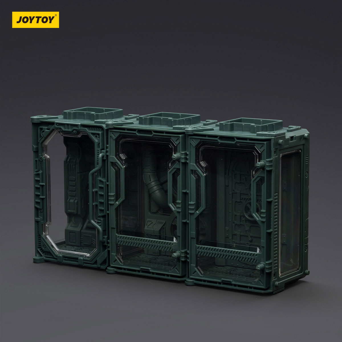 Individual Soldier Hangar Display Case - Starhunt Green