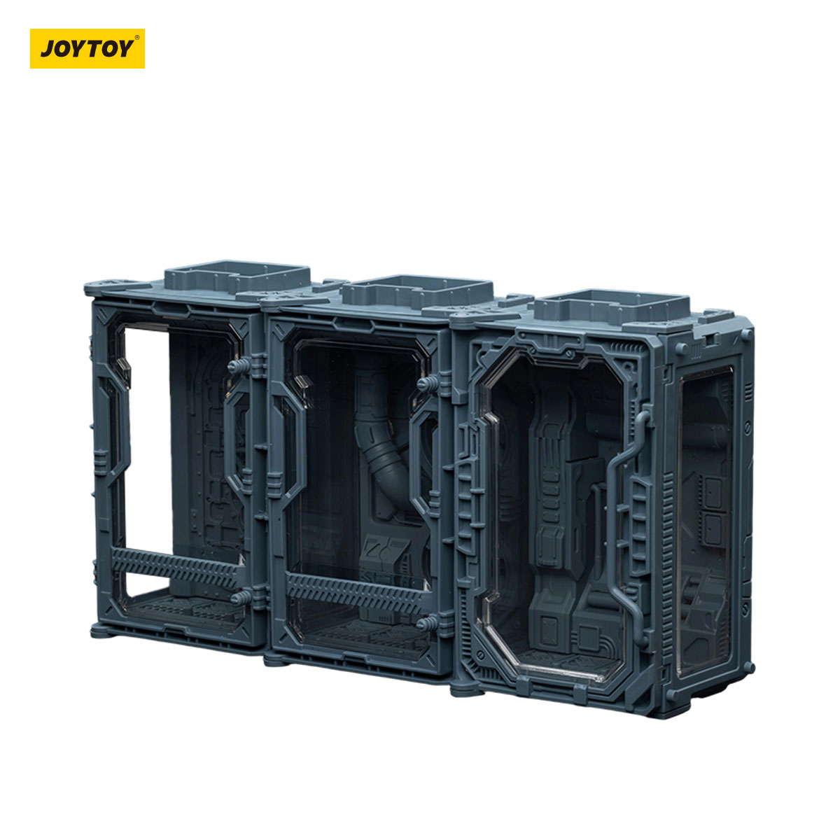 Individual Soldier Hangar Display Case - Titanium Grey