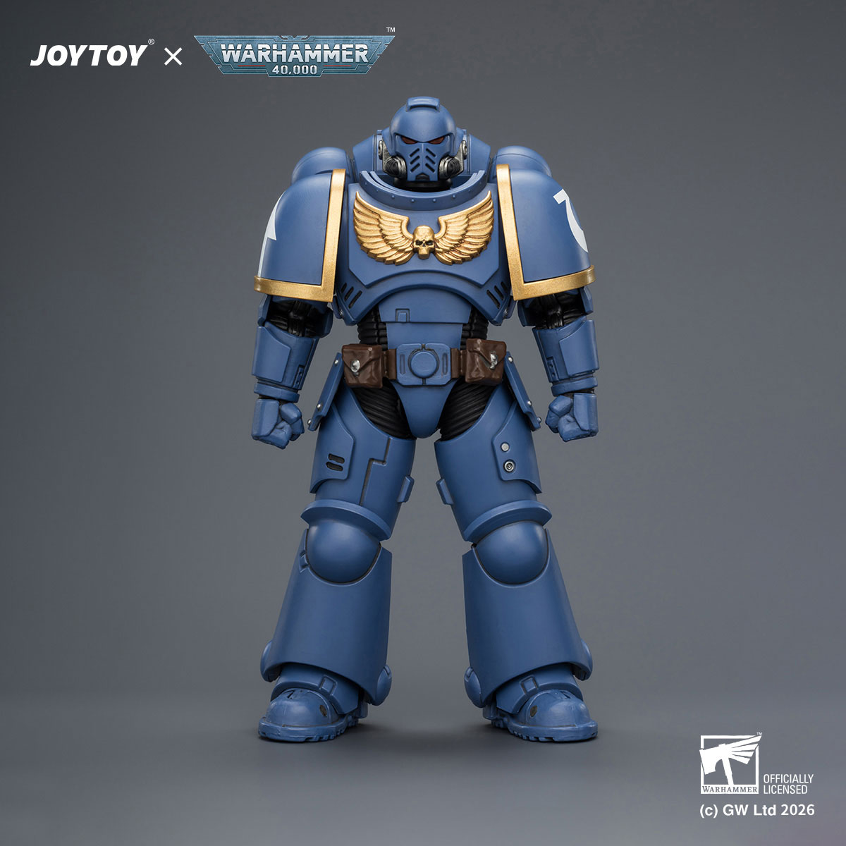 Ultramarines Intercessor with Bolt Rifle, Bolt Pistol and Chainsword