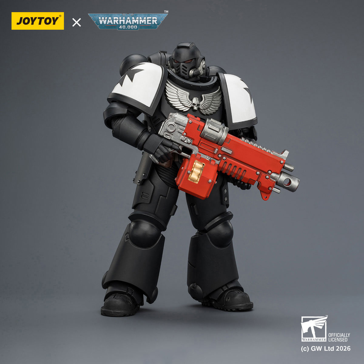 Black Templars Intercessor with Bolt Rifle, Bolt Pistol and Chainsword